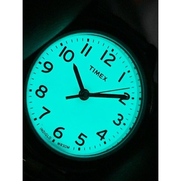 Timex Women\'s Watch T2N068 Quartz Indiglo White Dial Two Tone Stainless … main image 5